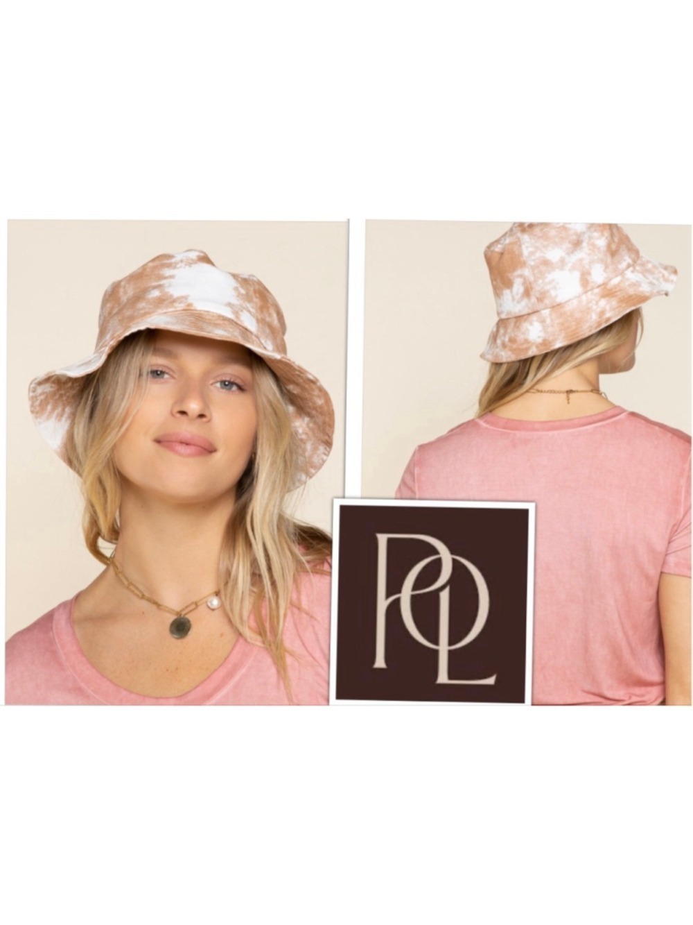 NEW POL Free People Style Y2K Nostalgia Tye Dye Festival Bucket Hat NWT